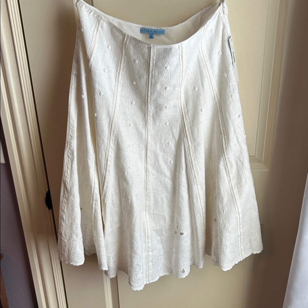 ANTONIO MELANI Cream Skirt
#030